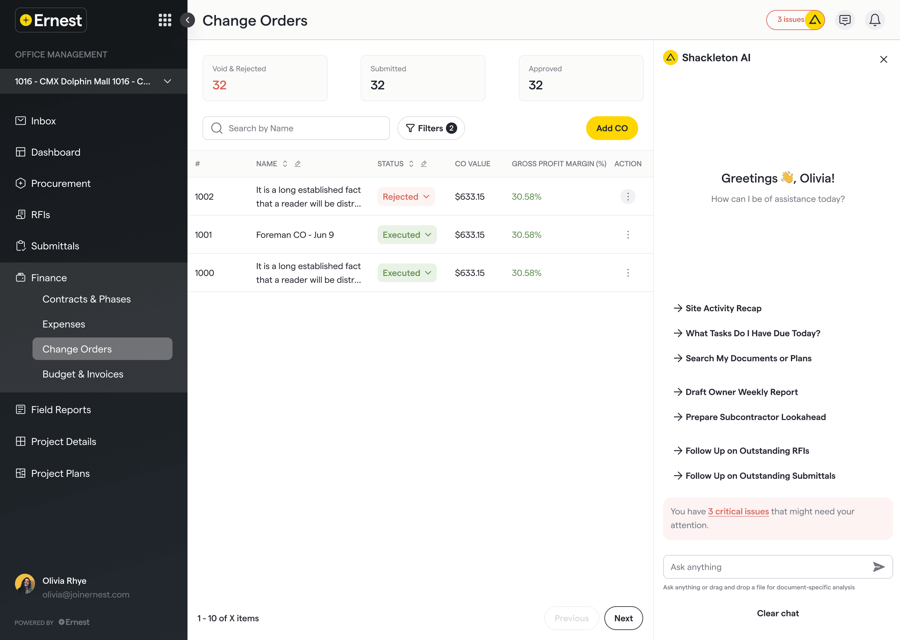 Shackleton AI screenshot